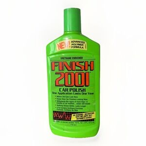 Vintage (1997) Turtle Wax Finish 2001 Car Polish Hard To Find - 50% Full